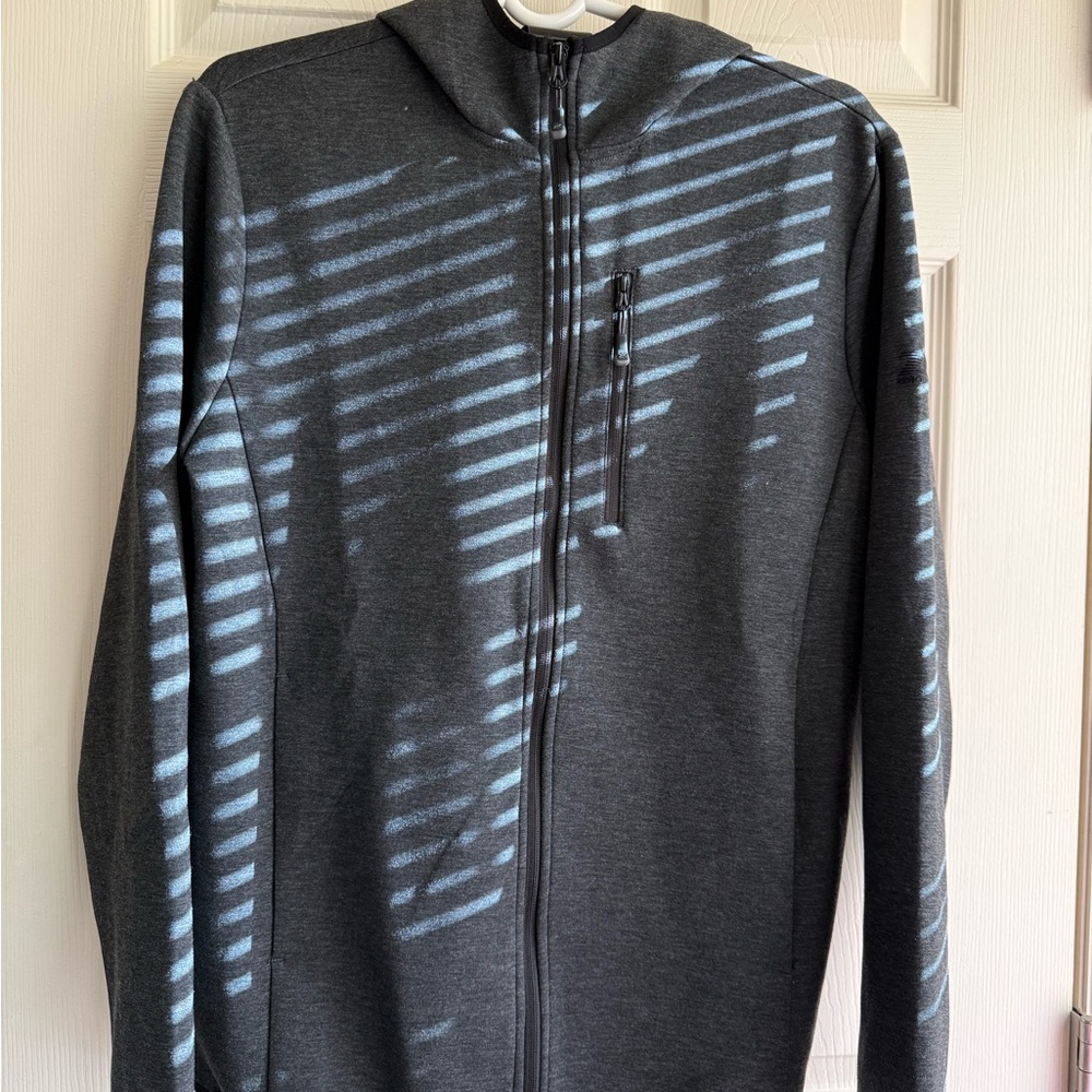 ZeroXposur Men's Charcoal Zip-Up Sweater